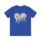 Japanese Spitz Unisex Jersey Short Sleeve Tee