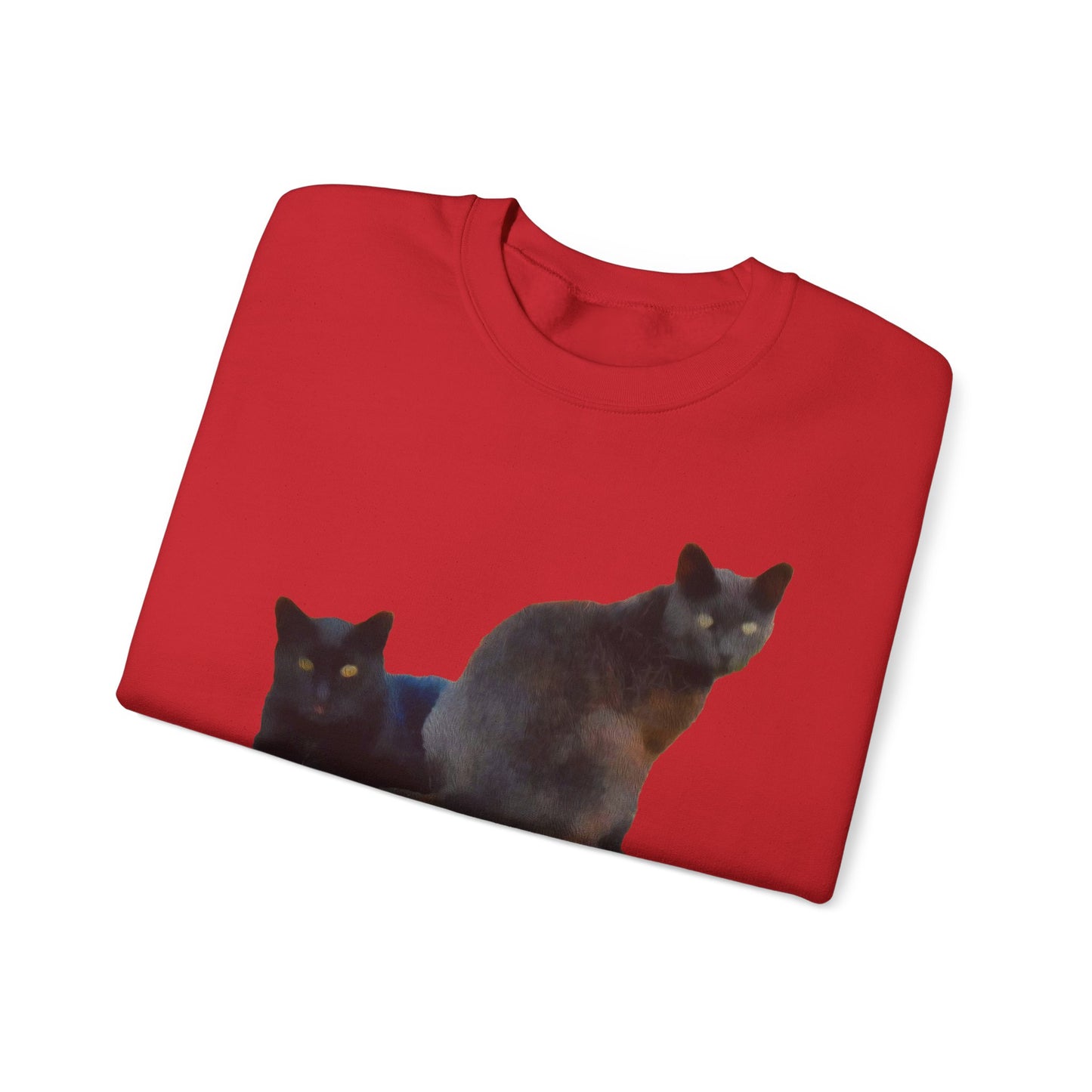 Cats 'SIfnos Sisters' Unisex 50/50 Crewneck Sweatshirt