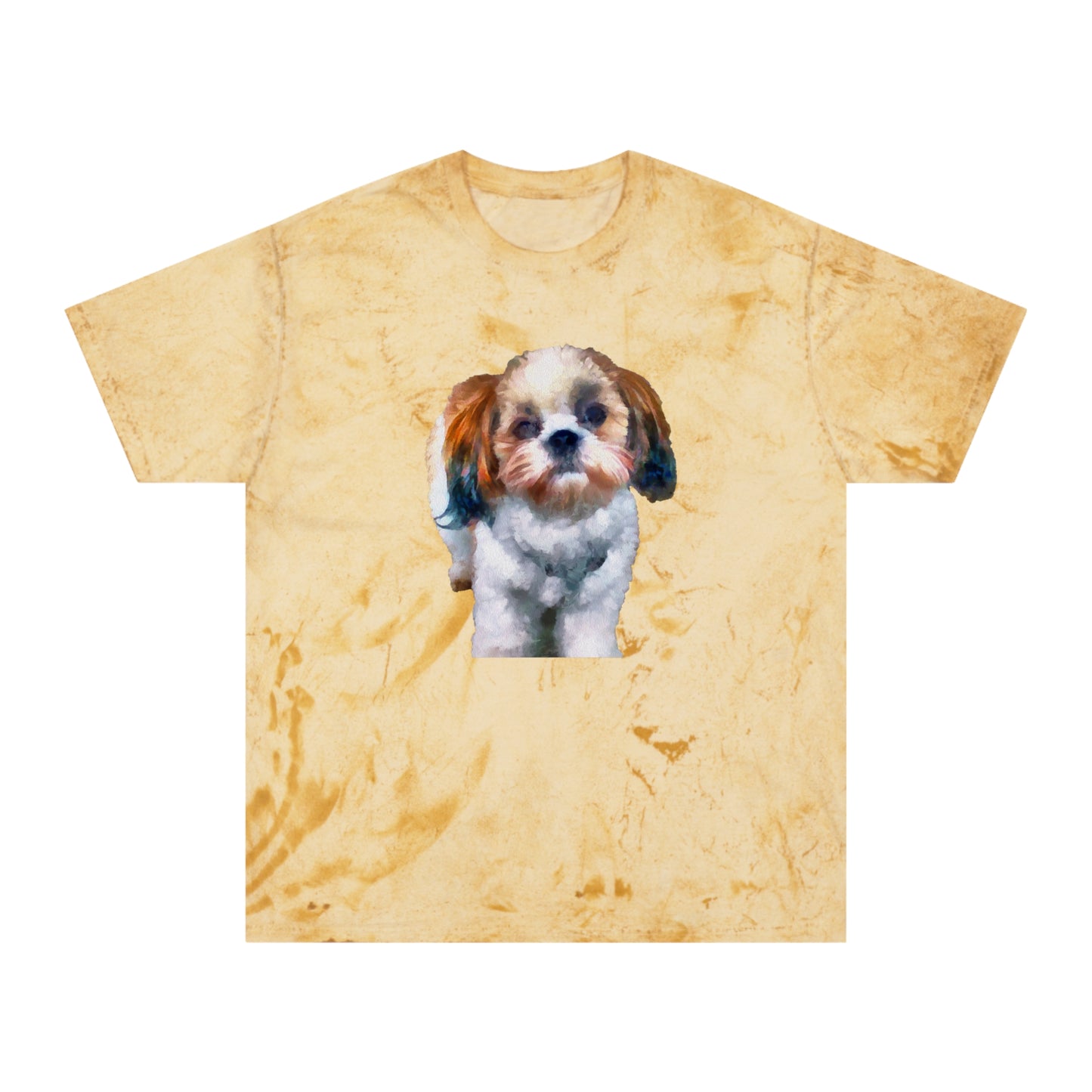 Shih-Tzu Unisex Cotton Color Blast T-Shirt