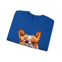Red Heeler - Australian Cattle Dog - Unisex 50/50 Crewneck Sweatshirt
