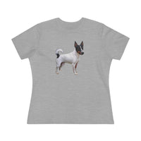 Japanese Terrier - Relaxed Fit Women's Cotton Tee