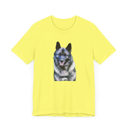 Norwegian Elkhound - Unisex Jersey Short Sleeve Tee