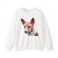 Basenji Unisex 50/50 Crewneck Sweatshirt: Yodel Your Style