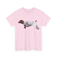 German Short Hair Pointer 'On Point' Unisex Heavy Cotton Tee