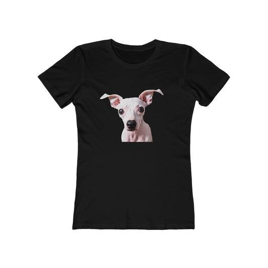 American Hairless Terrier Women's Slim Fit Ringspun Cotton Tee