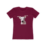 American Hairless Terrier Women's Slim Fit Ringspun Cotton Tee