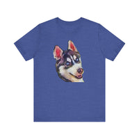 Siberian Husky 'Iditarod' Unisex Jersey Short Sleeve Tee