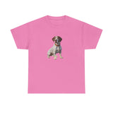 Braque du Bourbonnais Unisex Heavy Cotton Tee