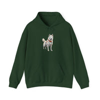 Yakutian Laika - Unisex 50/50 Hooded Sweatshirt