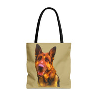 "Bayli the German Shepherd" Tote Bag