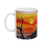 Big Sur Sunset at Pfeiffer Beach Ceramic Mug 11oz