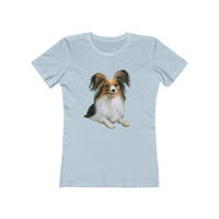 Papillon -  Women's Slim Fit Ringspun Cotton Tee