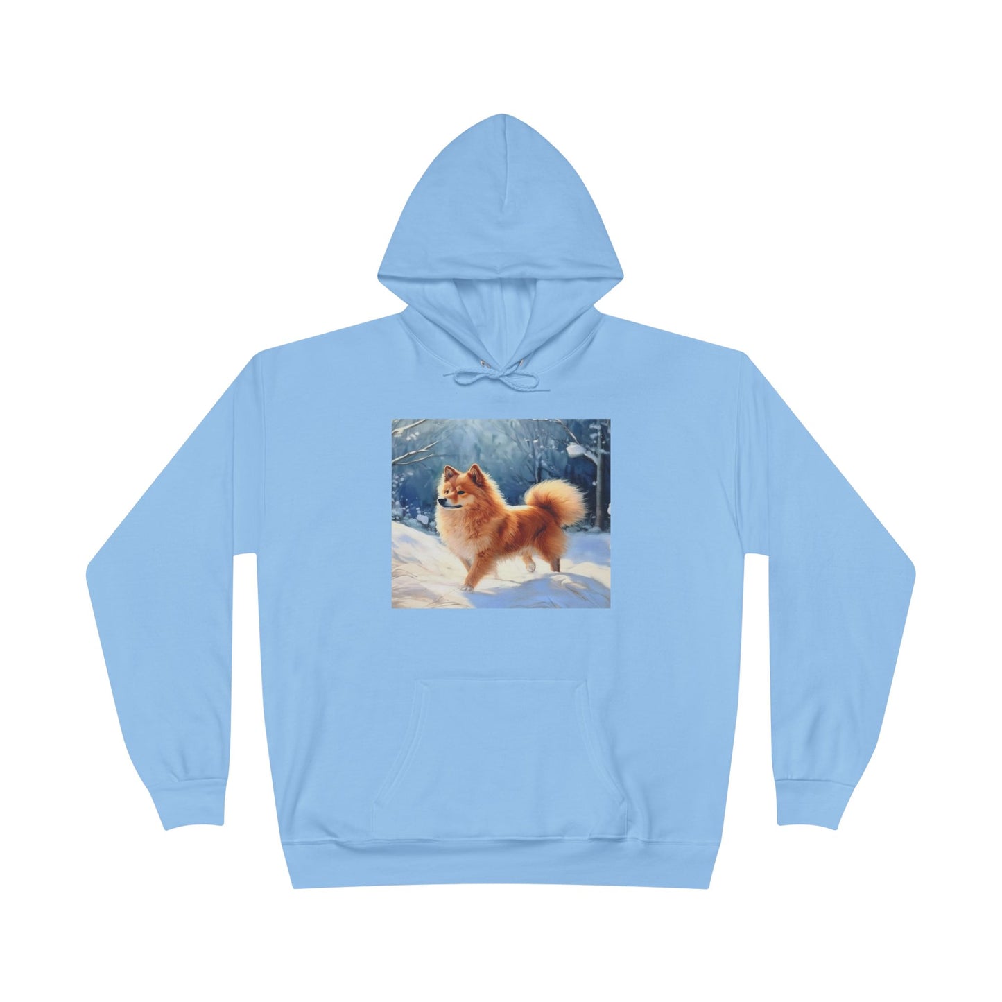 Finnish Spitz - Cozy Fleece Lined Pullover Hoodie