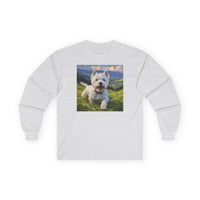 Westie #2 - West Highland Terrier - Unisex Classic Cotton Long Sleeve Tee