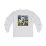 Westie #2 - West Highland Terrier - Unisex Classic Cotton Long Sleeve Tee