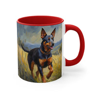Lancashire Heeler 11oz Ceramic Accent Mug