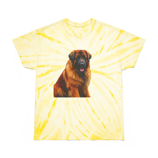 Leonberger - Unisex Cyclone Tie-Dye Tee - Cheerful Pet Lover Shirt