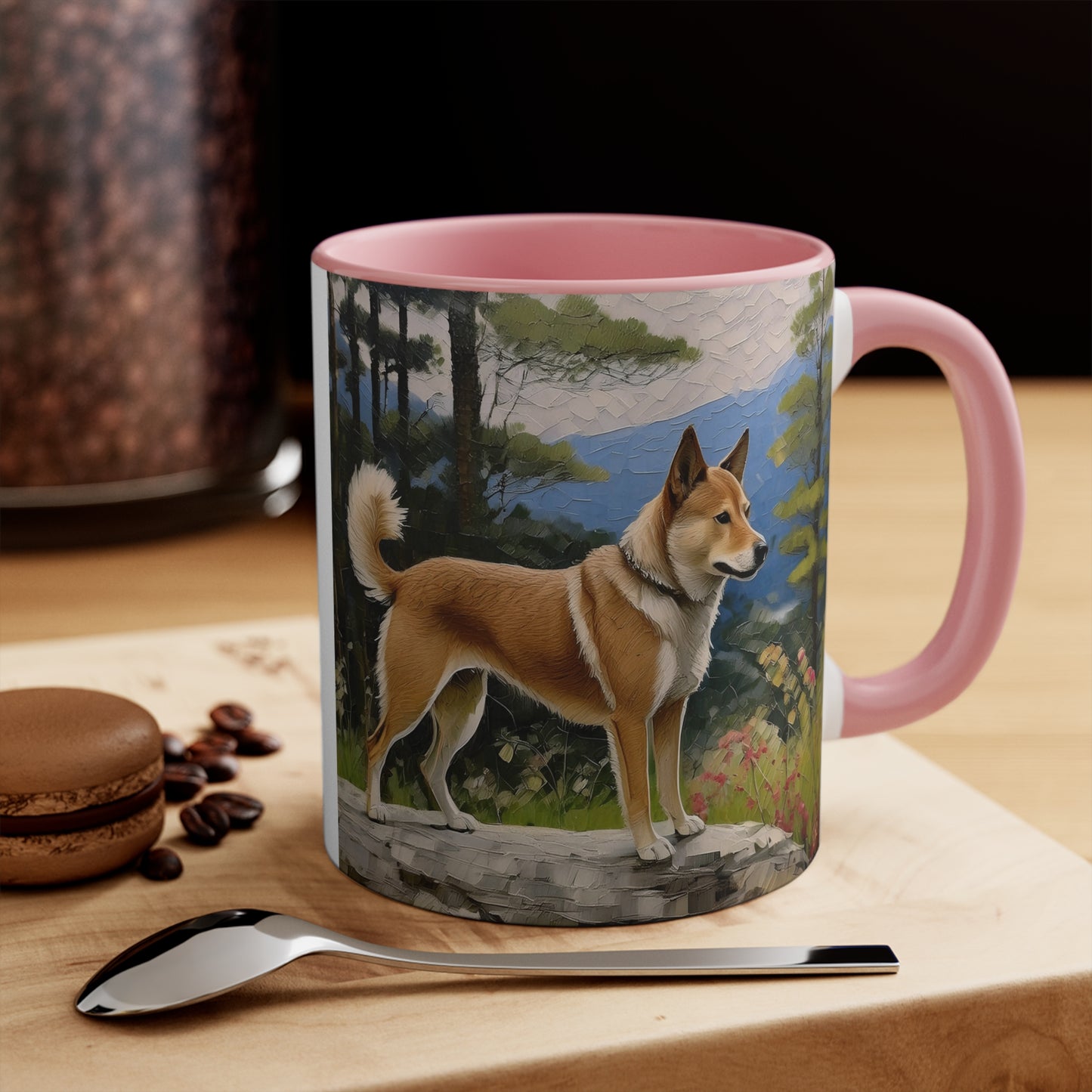 Shikoku - Japanese Hunting Dog 11oz Ceramic Accent Mug
