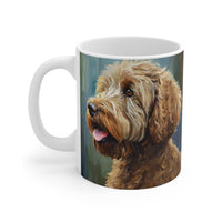 Labradoodle Ceramic Mug 11oz