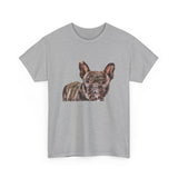 French Bulldog 'Shannel' Unisex Heavy Cotton Tee