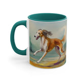 Saluki 11oz Accent Mug: Your Morning Companion