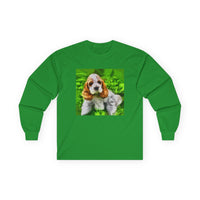 Cocker Spaniel "Hogan" Unisex Cotton Long Sleeve Tee