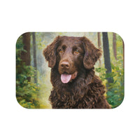 Curly-Coated Retriever Bathroom Rug Mat