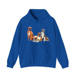 Boxer Quartet Unisex 50/50 Hoodie