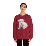 Bichon Frise Unisex 50/50 Crewneck Sweatshirt