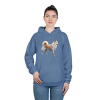 Kishu Ken - Unisex Fleece Lined Pullover Hoodie Sweatshirt