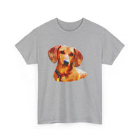 Dachshund 'Daisy' Unisex Heavy Cotton Tee