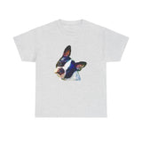 Boston Terrier 'Skipper' Unisex Heavy Cotton Tee