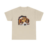 Beagle 'Daisy Mae' Unisex Heavy Cotton Tee