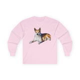 Norwegian Lundehund Unisex Cotton Long Sleeve Tee