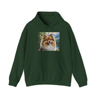 German Spitz Classic 50/50 Hooded Sweatshirt