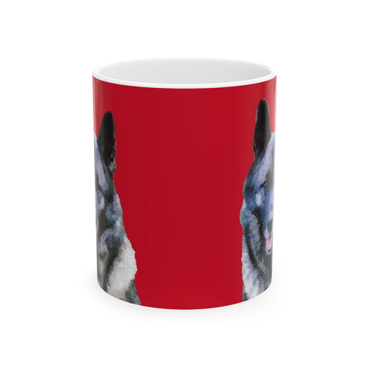 Norwegian Elkhound - Ceramic Mug 11oz