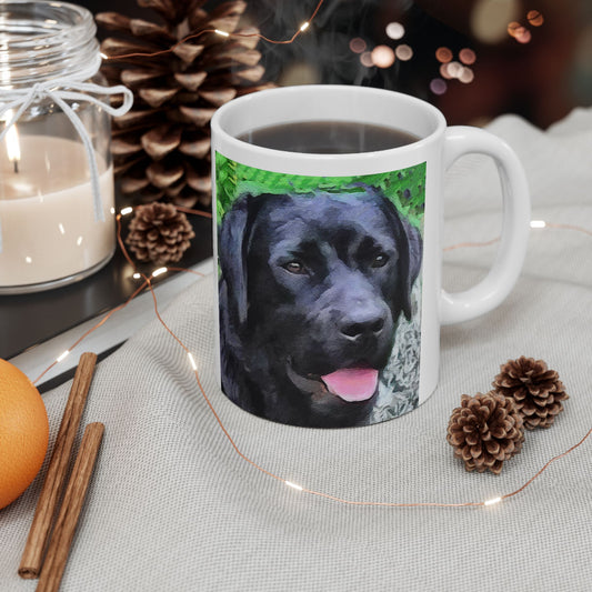 Labrador Retriever 'Rizzo' Ceramic Mug 11oz