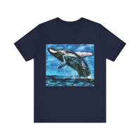 Humpback Whale Unisex Jersey Short Sleeve Tee
