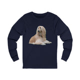 Afghan Hound Unisex Jersey Long Sleeve Tee