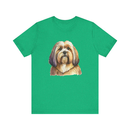 Lhasa Apso Unisex Jersey Short Sleeve Tee