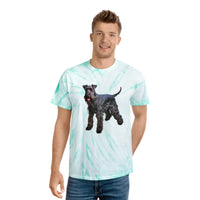 Kerry Blue Terrier Tie-Dye Tee, Cyclone