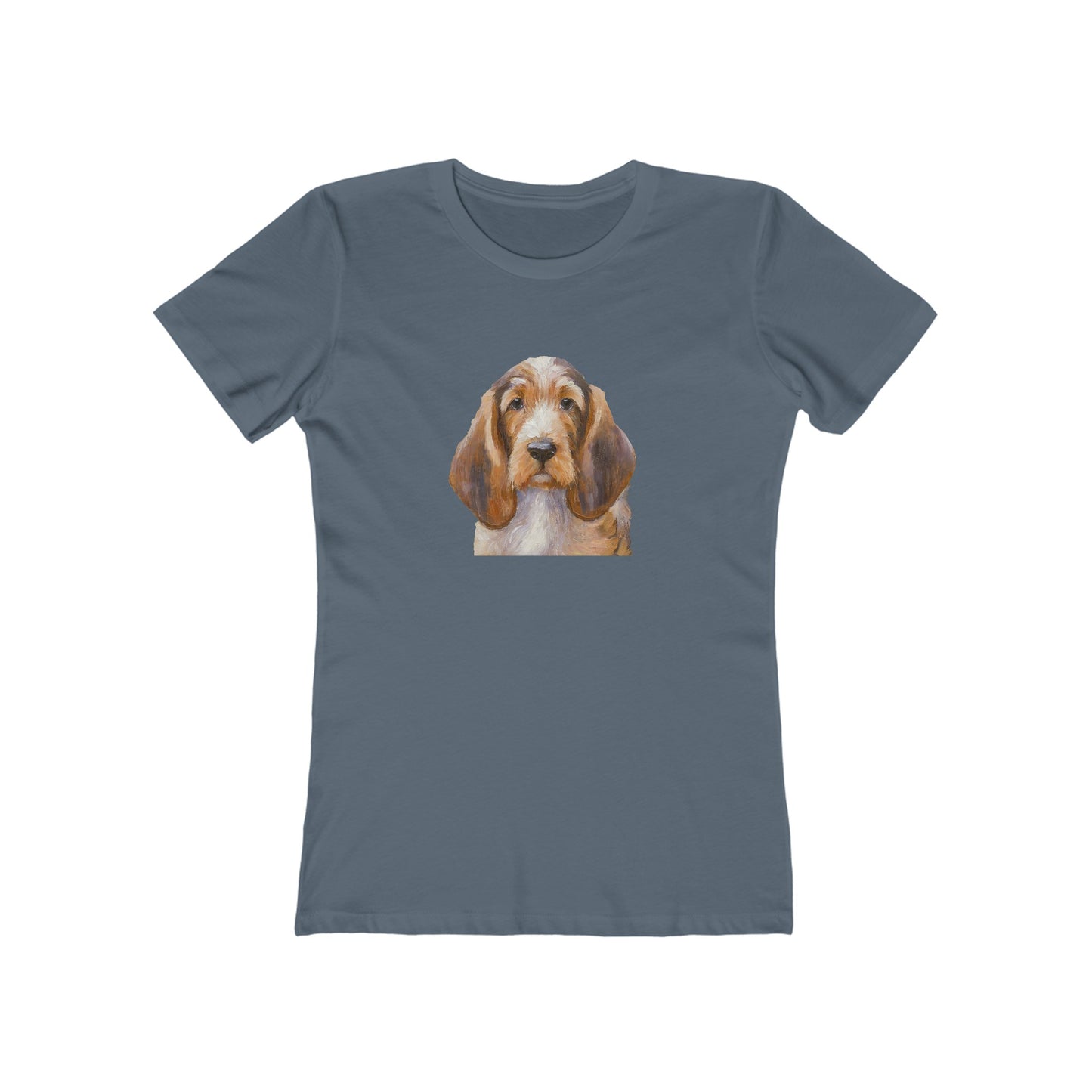 Basset Fauve de Bretagne Slim Fitted Women's Ringspun Cotton Tee