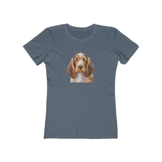 Basset Fauve de Bretagne Slim Fitted Women's Ringspun Cotton Tee
