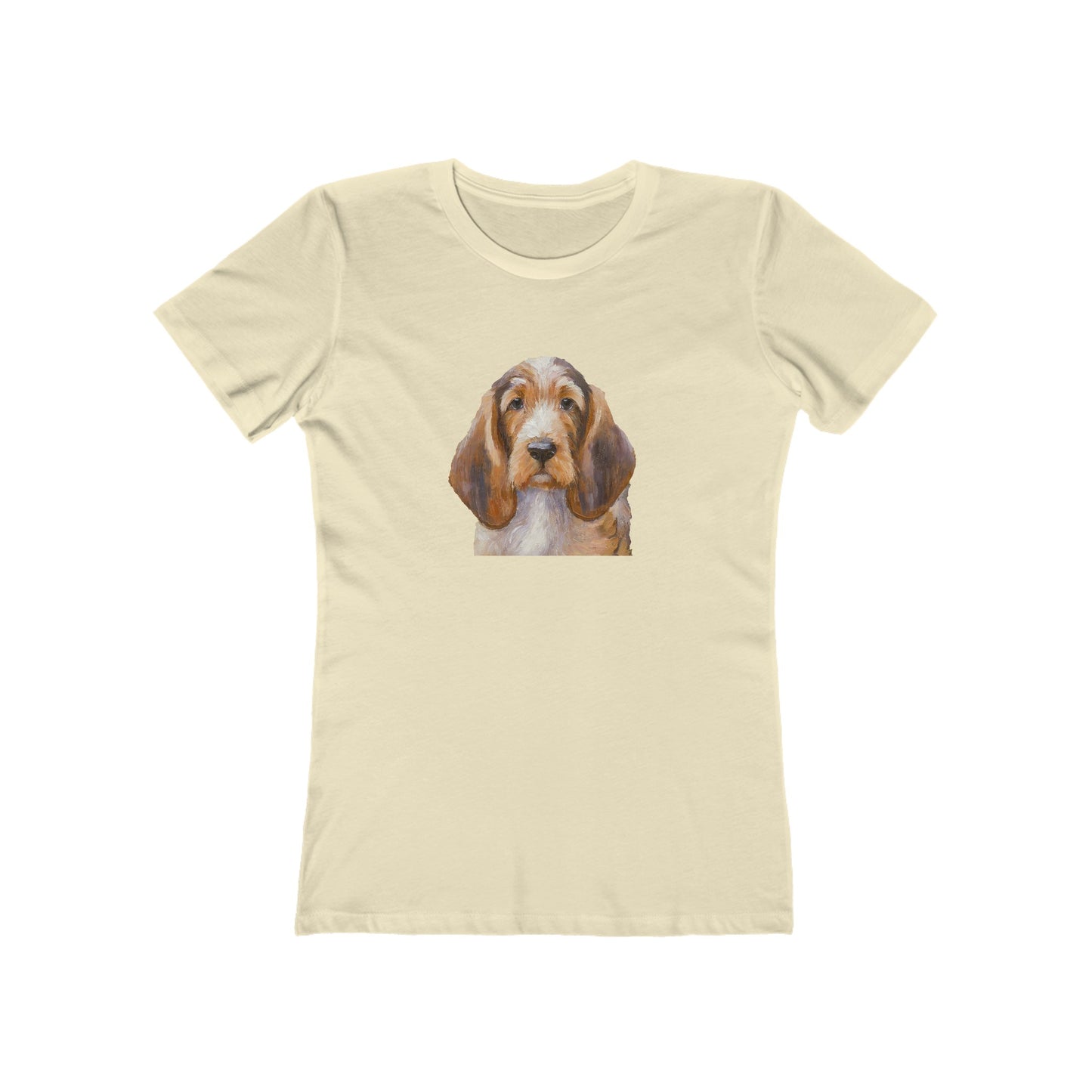 Basset Fauve de Bretagne Slim Fitted Women's Ringspun Cotton Tee