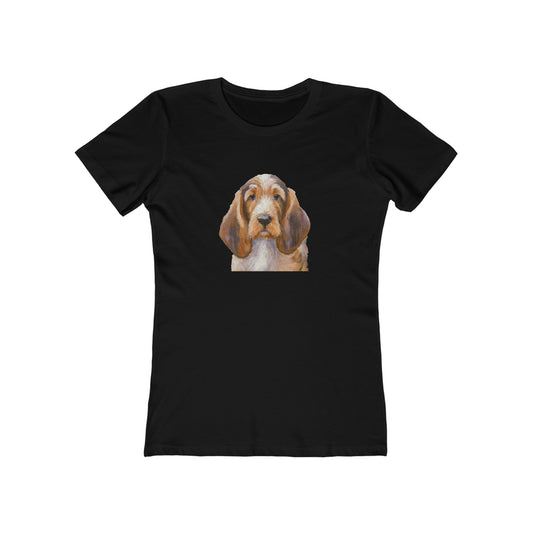 Basset Fauve de Bretagne Slim Fitted Women's Ringspun Cotton Tee