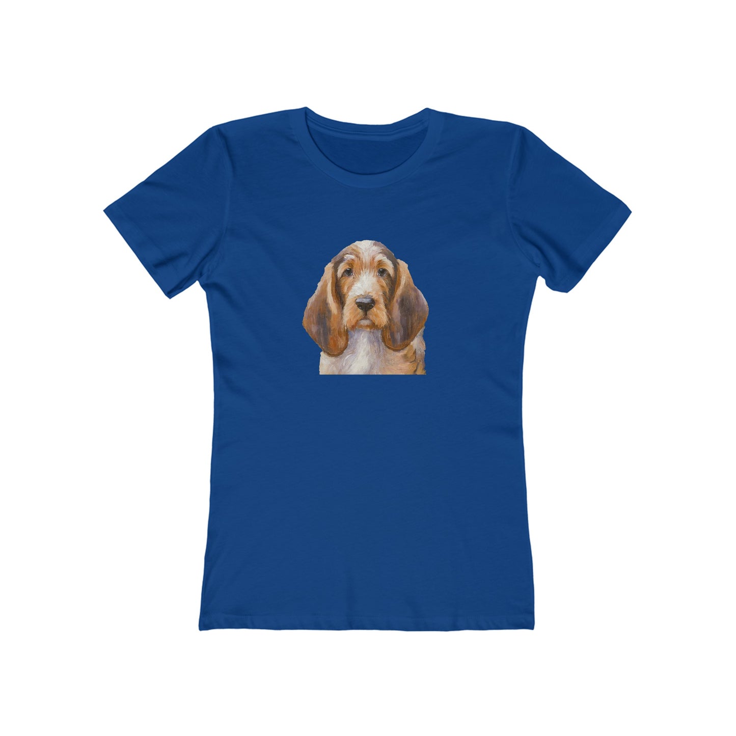 Basset Fauve de Bretagne Slim Fitted Women's Ringspun Cotton Tee