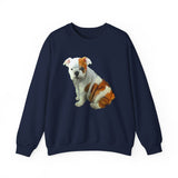 Bulldog 'Bugsy' - Unisex 50/50  Crewneck Sweatshirt