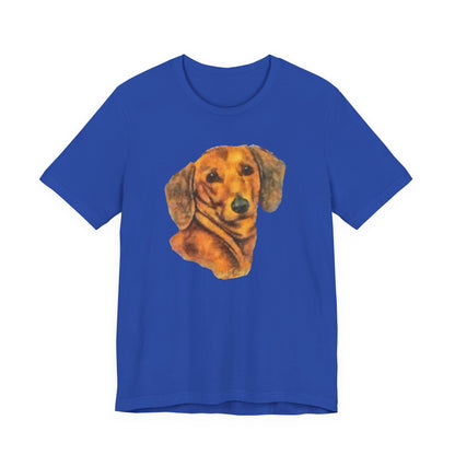 Dachshund 'Doxie 1' Unisex Jersey Short Sleeve Tee