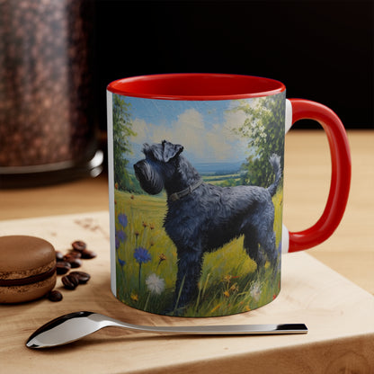 Kerry Blue Terrier 11oz Ceramic Accent Mug