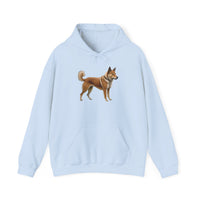 Shikoku - Japanese Hunting Dog - Unisex 50/50 Hooded Sweatshirt